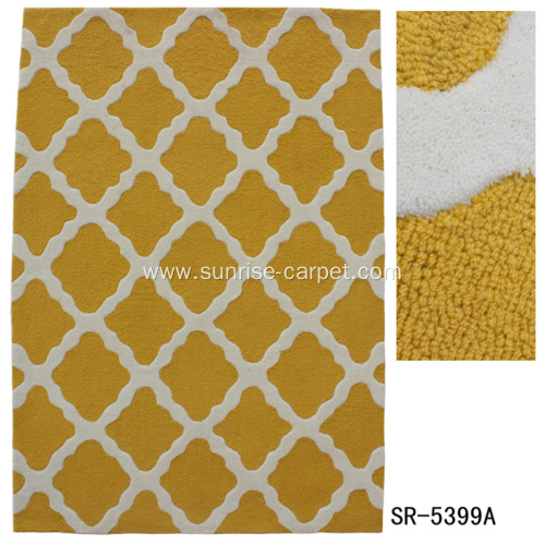 Polyester Acrylic Hand Tufted Carpet